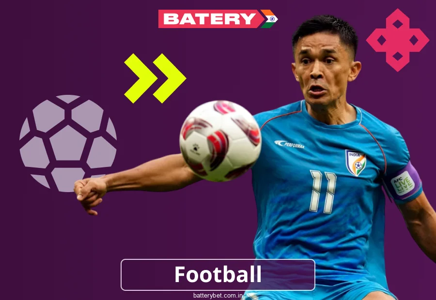 Bet on Football in Batery Bet India